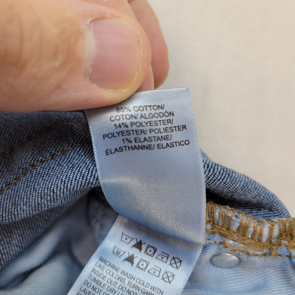 Lucky Brand 410 Athletic Straight Jeans Mens 38x29 Blue Denim Stretch - Picture 7 of 12